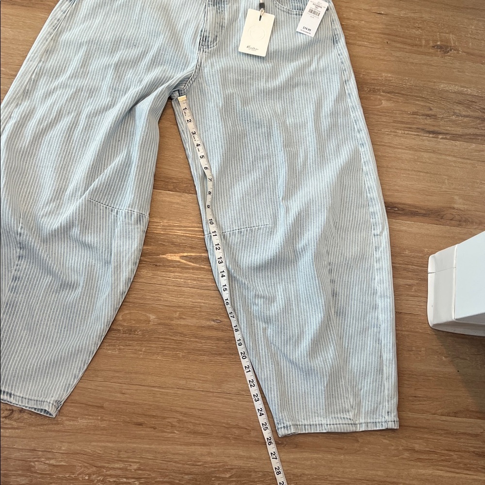 Kancan Horseshoe Striped Stretch Jean Size - 30 NWT - Picture 10 of 11